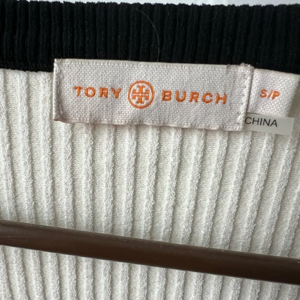 Tory Burch Multicolor Striped Short Sleeve Tee